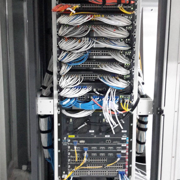 Enterprise Server and Network Rack